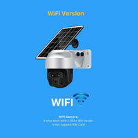 HKM-267219 1080P Solar Powered Wireless Dome Surveillance Camera with Night Vision and 3.6mm Lens