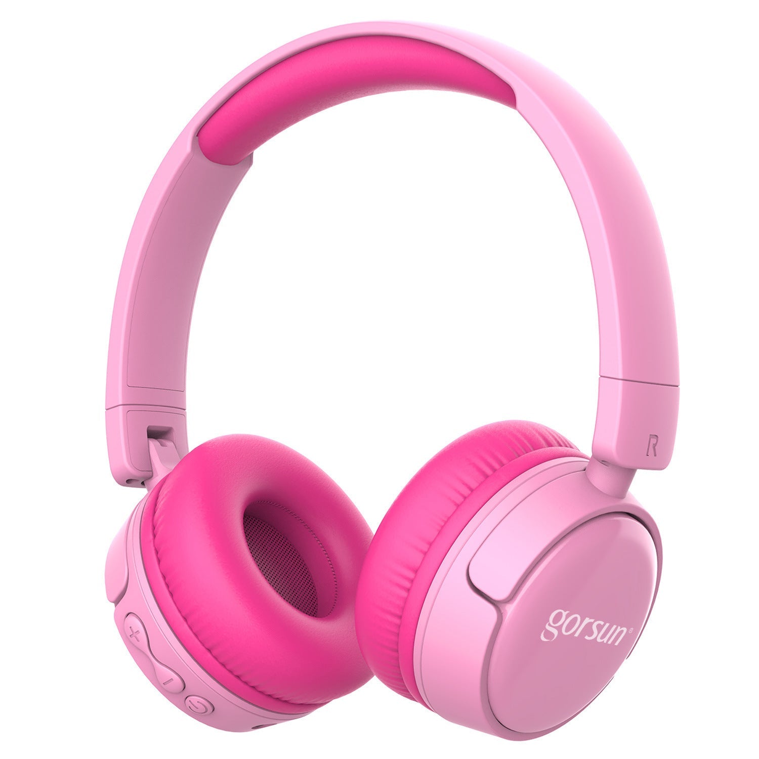 HKM-267283 Folding Children's Headset with Bluetooth 5.0, Voice Control, and Adjustable Volume, 15m Range
