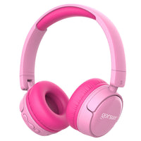 HKM-267283 Folding Children's Headset with Bluetooth 5.0, Voice Control, and Adjustable Volume, 15m Range