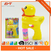 HKM-267347 Cartoon Duck Bubble Blower Toy for Kids Ages 2-7, Fun ABS Plastic Design