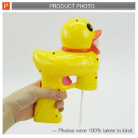 HKM-267347 Cartoon Duck Bubble Blower Toy for Kids Ages 2-7, Fun ABS Plastic Design