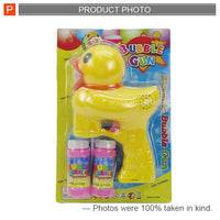 HKM-267347 Cartoon Duck Bubble Blower Toy for Kids Ages 2-7, Fun ABS Plastic Design