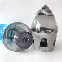 HKM-267475 Transparent Multi-Size Drinker Kettle with Outlet Valve and Universal Heater