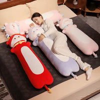 HKM-267667 Removable Washable Plush Dragon Pillow - Birthday Gift, Available in Red, Blue, Pink, 70cm, 1m, 1.2m