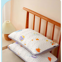 HKM-267859 Kids' Ice Silk Pillow Cover - Soft Polyamide Fiber, 30x50cm & 40x60cm Sizes