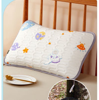 HKM-267859 Kids' Ice Silk Pillow Cover - Soft Polyamide Fiber, 30x50cm & 40x60cm Sizes