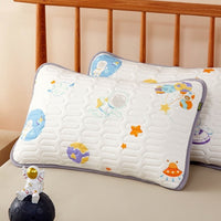 HKM-267859 Kids' Ice Silk Pillow Cover - Soft Polyamide Fiber, 30x50cm & 40x60cm Sizes
