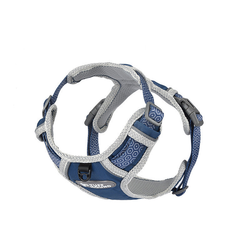 HKM-268051 Durable Adjustable Chest Strap Traction Rope Dog Chain in Multiple Colors
