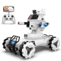 HKM-268115 Intelligent Remote Control Water Bomb Tank Car Toy with Camera for Kids