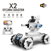 HKM-268115 Intelligent Remote Control Water Bomb Tank Car Toy with Camera for Kids