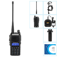 HKM-268371 Dual Band 5W Handheld Two Way Radio Walkie Talkie with 2000mAh Battery and Built-in Flashlight
