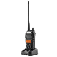 HKM-268371 Dual Band 5W Handheld Two Way Radio Walkie Talkie with 2000mAh Battery and Built-in Flashlight