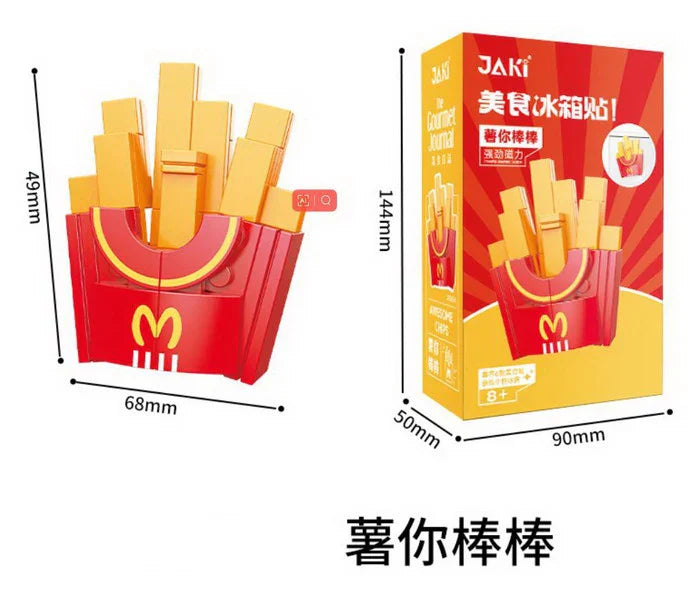 Multistyle Decorative Christmas Food Brick Building Block Toy Set for Ages 2 and Up