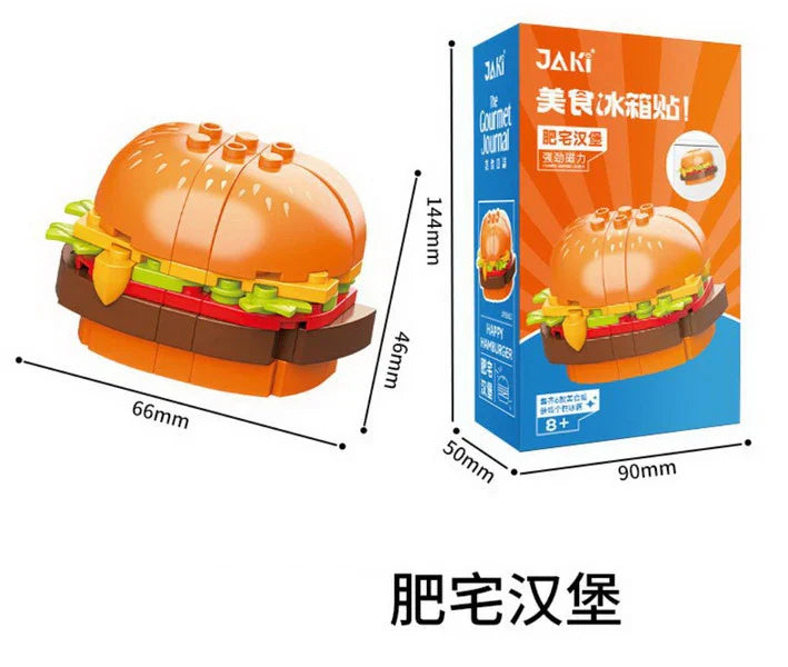 Multistyle Decorative Christmas Food Brick Building Block Toy Set for Ages 2 and Up