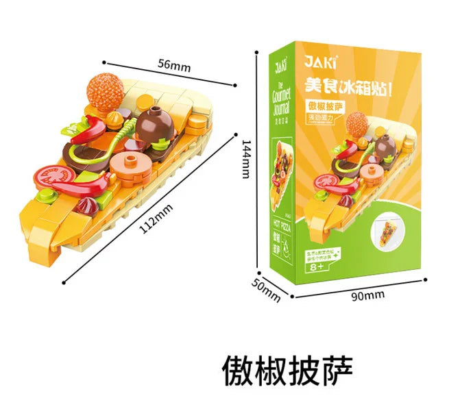 Multistyle Decorative Christmas Food Brick Building Block Toy Set for Ages 2 and Up