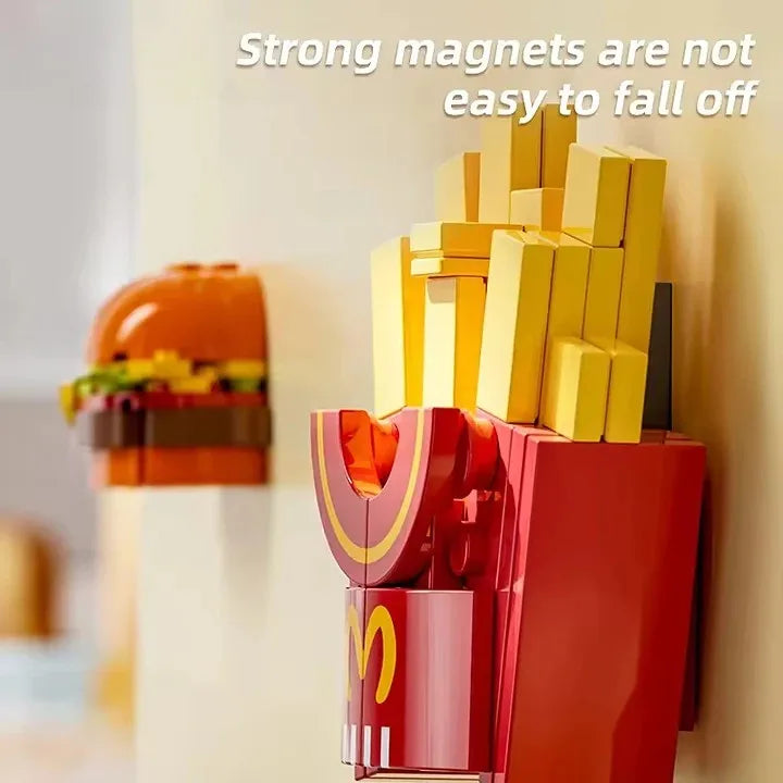 Multistyle Decorative Christmas Food Brick Building Block Toy Set for Ages 2 and Up