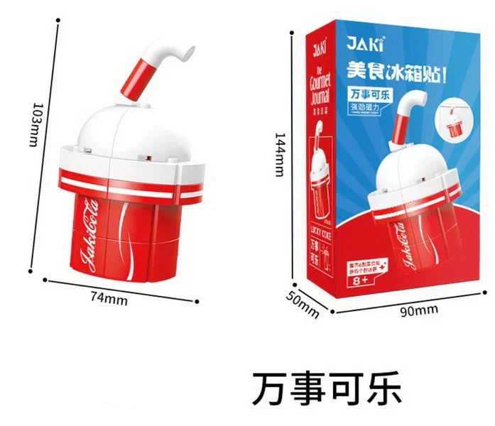 Multistyle Decorative Christmas Food Brick Building Block Toy Set for Ages 2 and Up