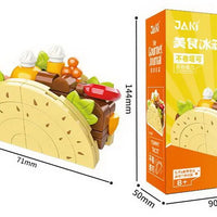 HKM-268499 Multistyle Decorative Christmas Food Brick Building Block Toy Set for Ages 2 and Up