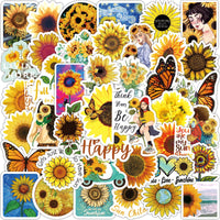 HKM-268563 Waterproof Graffiti Stickers for Crafting - 50 PVC Stickers for Smooth Surfaces