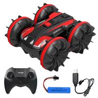 HKM-268691 Amphibious Remote Control Stunt Car - 2.4GHz Double-Sided Climbing Vehicle for Indoor and Outdoor Fun