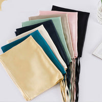 HKM-268691 Mulberry Silk Pillow Towel - Soft and Luxurious Hair Care Essential