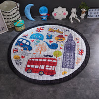 HKM-268755 Reinforced Non-Slip Breathable Cushion Round Play Pad for Children - 150cm Diameter