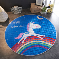 HKM-268755 Reinforced Non-Slip Breathable Cushion Round Play Pad for Children - 150cm Diameter