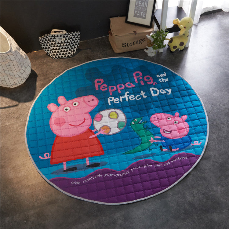 HKM-268755 Reinforced Non-Slip Breathable Cushion Round Play Pad for Children - 150cm Diameter