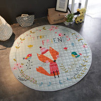 HKM-268755 Reinforced Non-Slip Breathable Cushion Round Play Pad for Children - 150cm Diameter