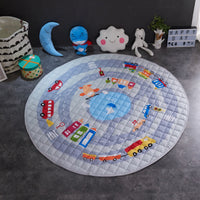 HKM-268755 Reinforced Non-Slip Breathable Cushion Round Play Pad for Children - 150cm Diameter