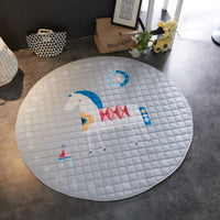 HKM-268755 Reinforced Non-Slip Breathable Cushion Round Play Pad for Children - 150cm Diameter
