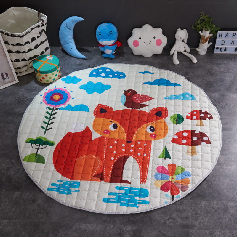 HKM-268755 Reinforced Non-Slip Breathable Cushion Round Play Pad for Children - 150cm Diameter