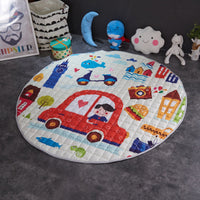 HKM-268755 Reinforced Non-Slip Breathable Cushion Round Play Pad for Children - 150cm Diameter