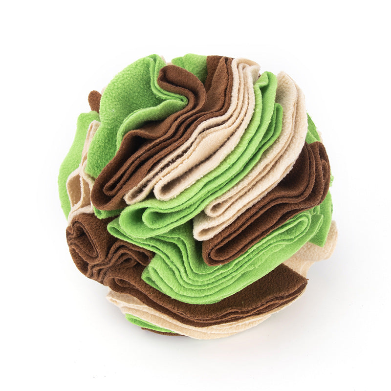 HKM-269139 Pet Sniffing Training Blanket with Detachable Pads - Interactive Snuffle Ball Mat for Dogs and Cats