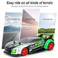 HKM-269267 Light Show Drift Mini RC Car with 2.4G Remote Control for Indoor and Outdoor Fun