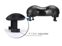 HKM-269523 Cervical Spine Support Physiotherapy Pillow - Adjustable Height, Bone Shape, Single Person Use, White/Black