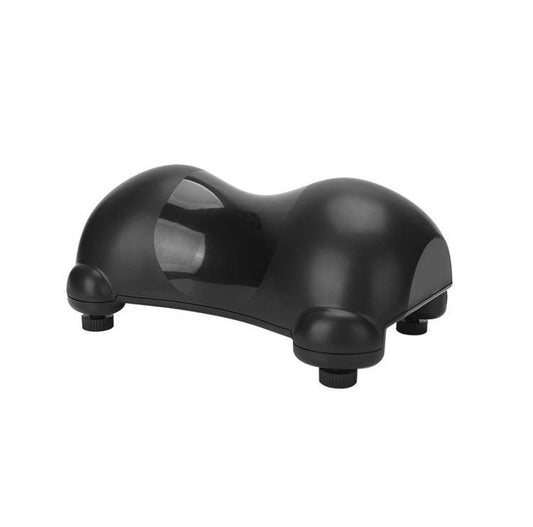 KTX-269523 Cervical Spine Support Physiotherapy Pillow - Adjustable Height, Bone Shape, Single Person Use, White/Black