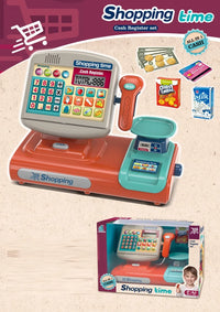 HKM-269523 Electronic Cashier Register Toy for Kids - Pretend Play Supermarket Experience for Ages 2-13