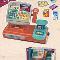 HKM-269523 Electronic Cashier Register Toy for Kids - Pretend Play Supermarket Experience for Ages 2-13