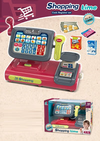 HKM-269523 Electronic Cashier Register Toy for Kids - Pretend Play Supermarket Experience for Ages 2-13