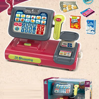 HKM-269523 Electronic Cashier Register Toy for Kids - Pretend Play Supermarket Experience for Ages 2-13