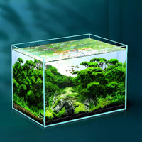 HKM-269523 Medium Glass Fish Tank for Home or Office Decor