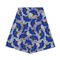 HKM-269523 Printed Batik Cotton Fabric - 100% Cotton, 72*60 Density, 115cm Width, Plain Weave