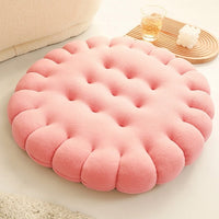 HKM-269651 Nordic Soft Plush Biscuit Seat Cushion in Multiple Colors and Patterns