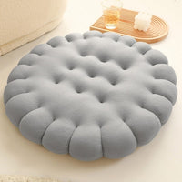 HKM-269651 Nordic Soft Plush Biscuit Seat Cushion in Multiple Colors and Patterns