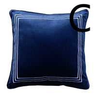 HKM-269843 Plush Modern Minimalist 45x45CM Bedside Cushion Pillow