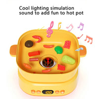 HKM-270099 Induction Cooker Kitchen Play Set for Kids - Educational Role Play Toy for Ages 6+