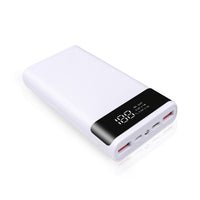 HKM-270227 Battery Charging Box with LCD Display for 6x18650 Lithium Batteries - Dual USB & Type-C Ports - Durable Plastic Housing
