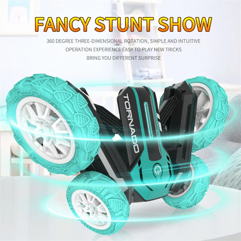 HKM-270419 RC High-Speed Spinning Stunt Car Toy for Indoor and Outdoor Fun