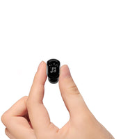 HKM-270739 Wireless Touch Control Mini Stereo Bluetooth Headset - 15m Range, Mono, Black/White